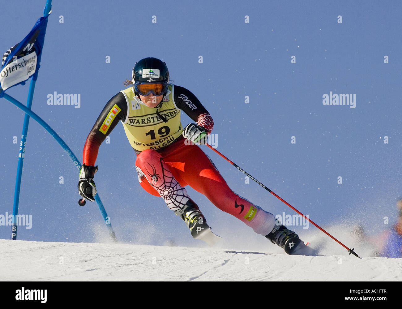 MEISNITZER Alexandra, Austria - Weltcup Damen, Ofterschwang/GER - 04 02  2006 Stock Photo - Alamy