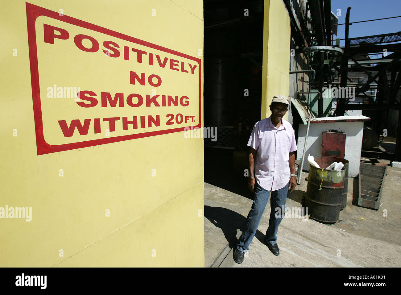 Appleton Estate rum distillery Stock Photo