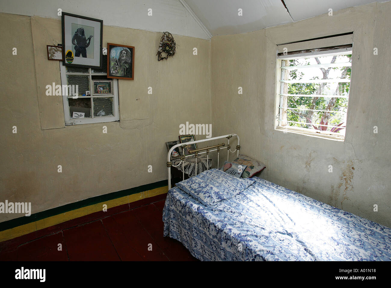 Bob Marley S Bed Room On The Grounds Of The Childhood Home