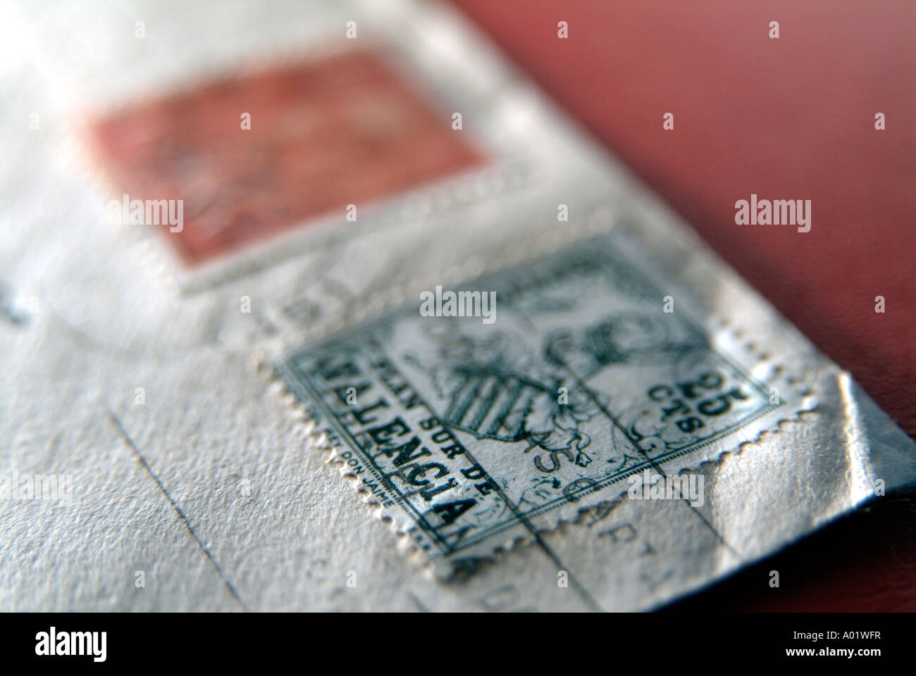 Old spanish stamps Stock Photo Alamy