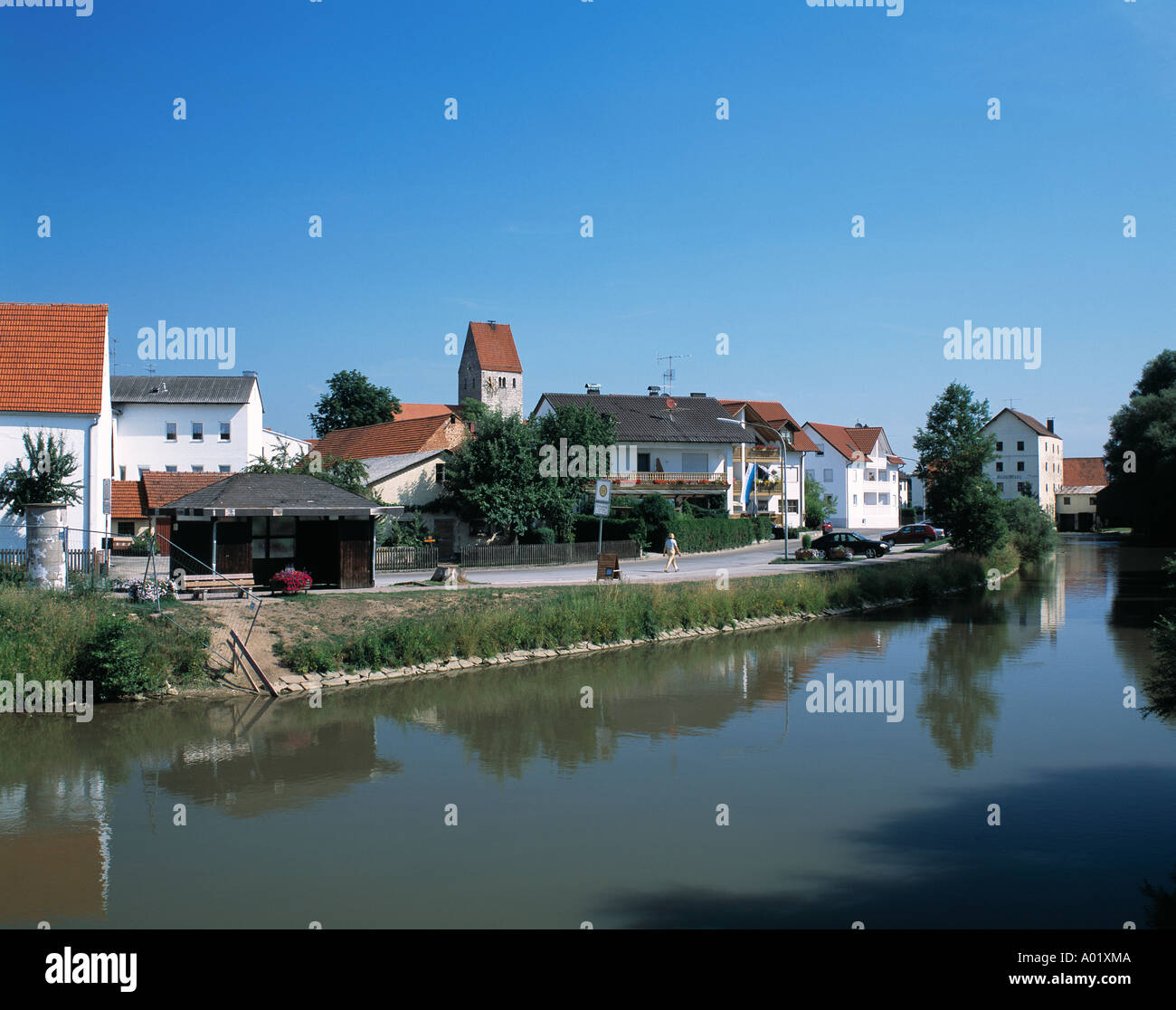 Neustadt An Der Donau Bad Goegging High Resolution Stock Photography