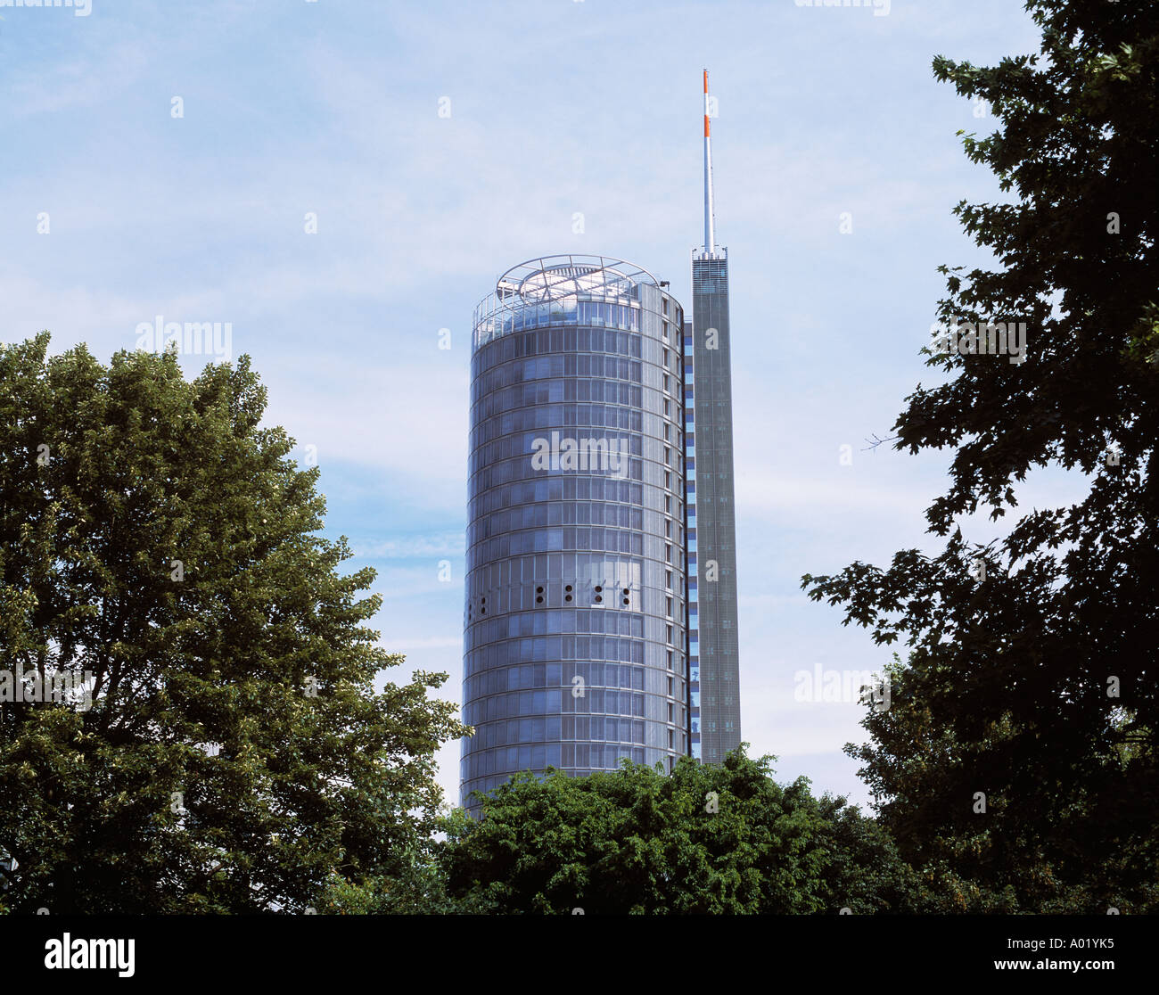 Hauptverwaltung RWE, RWE-Turm, Essen, Ruhrgebiet, Nordrhein-Westfalen Stock Photo