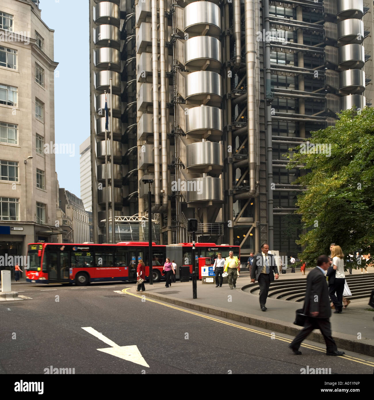 Office workers at Lloyds London UK Stock Photo - Alamy