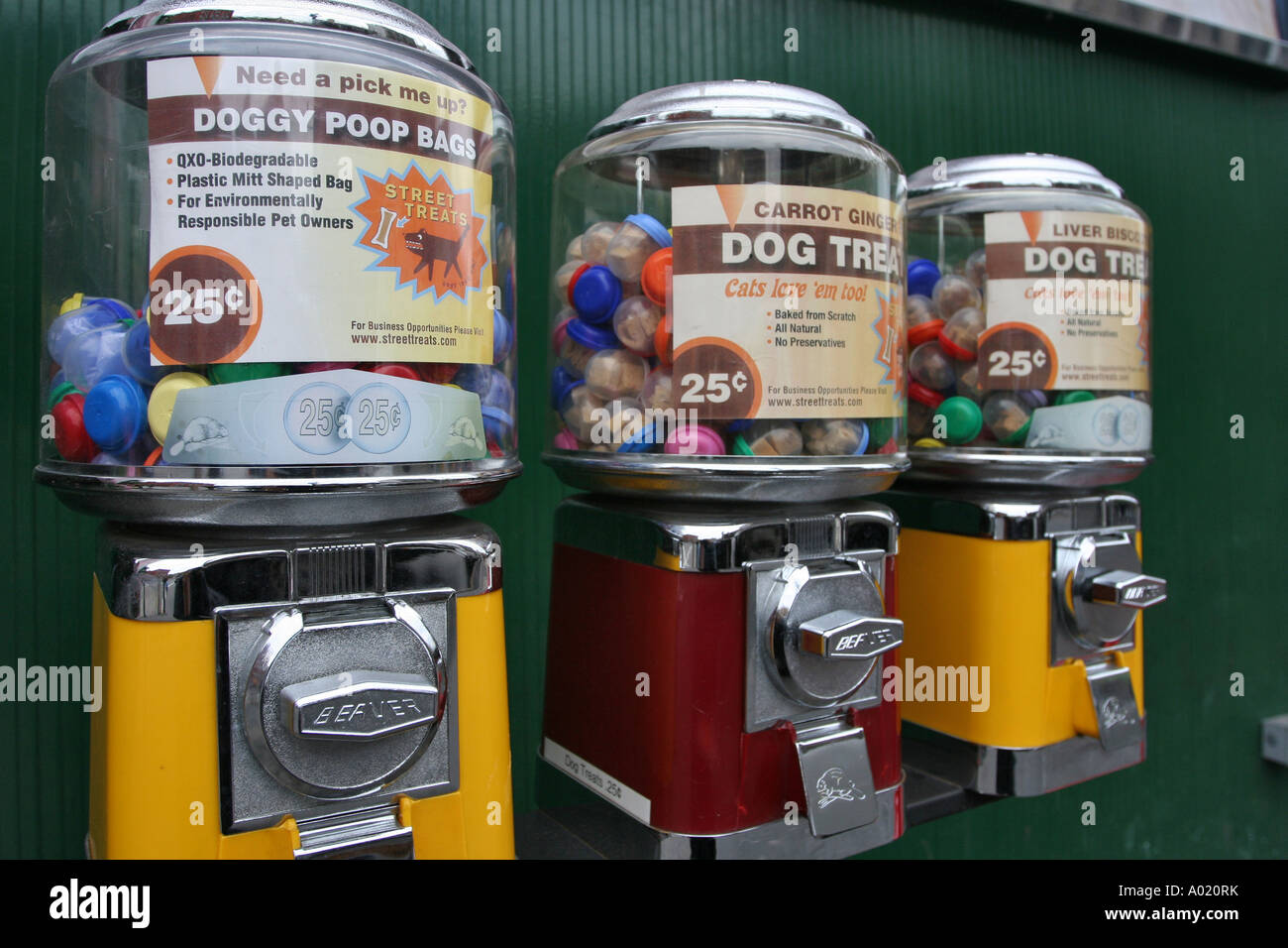 Gum Ball Machines, NYC Stock Photo Alamy