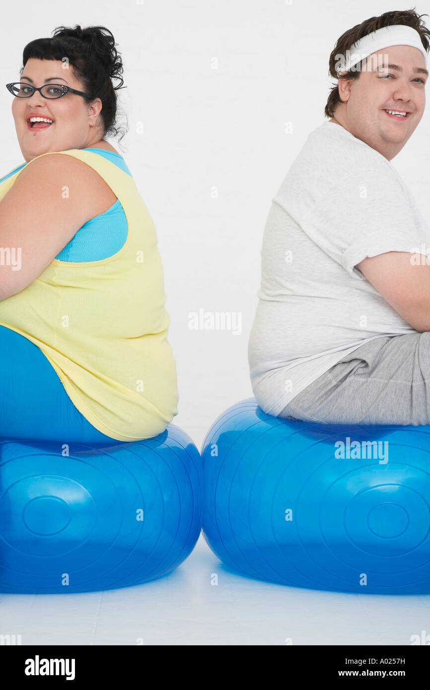 Fat Woman Sitting On Man High Resolution Stock Photography and Images