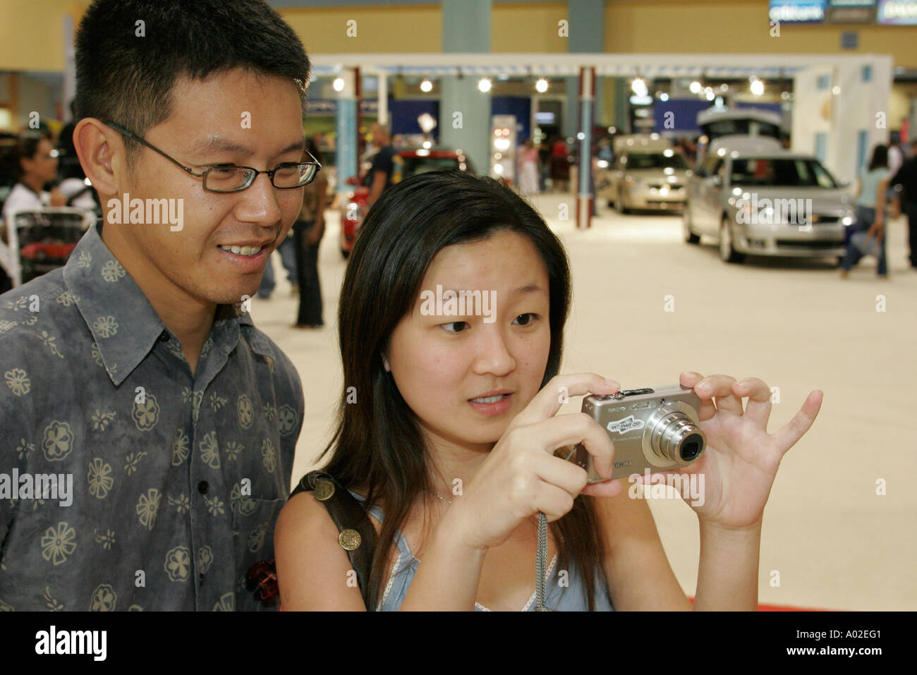 Miami Beach Florida,Convention Center,centre,International Auto Show,vehicles,new models,foreign