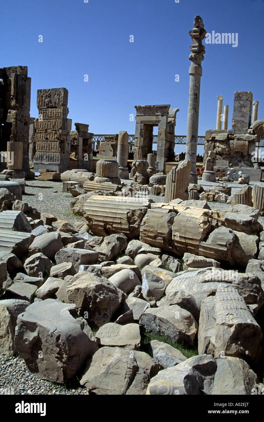 Ruins of Persepolis the ancient capital city of the Persian Empire