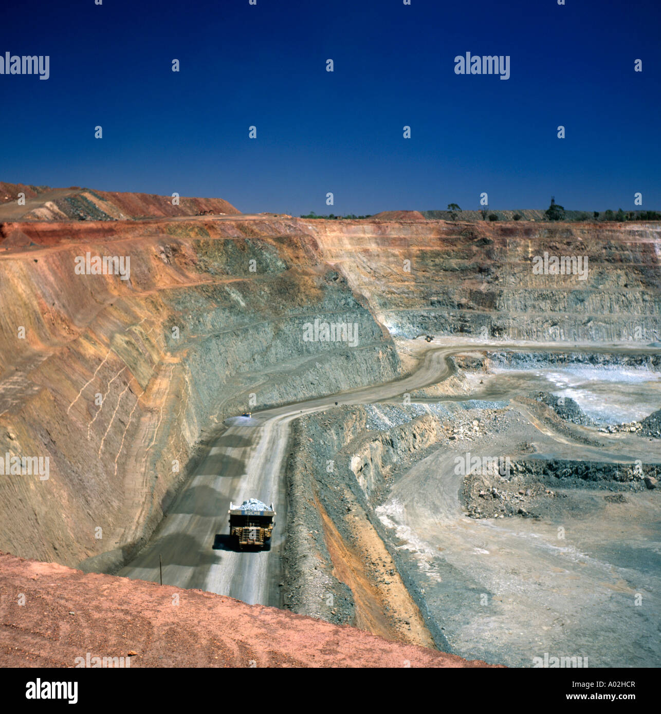 Fimiston super pit open cast gold mine Kalgoorlie Western Australia Stock Photo Alamy