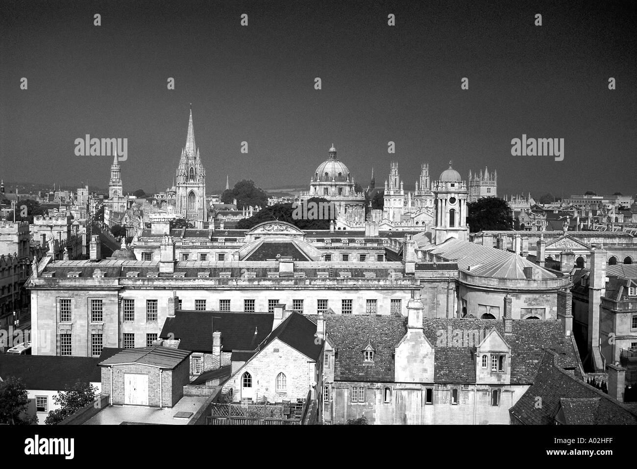 Black And White Oxford University High Resolution Stock Photography and ...