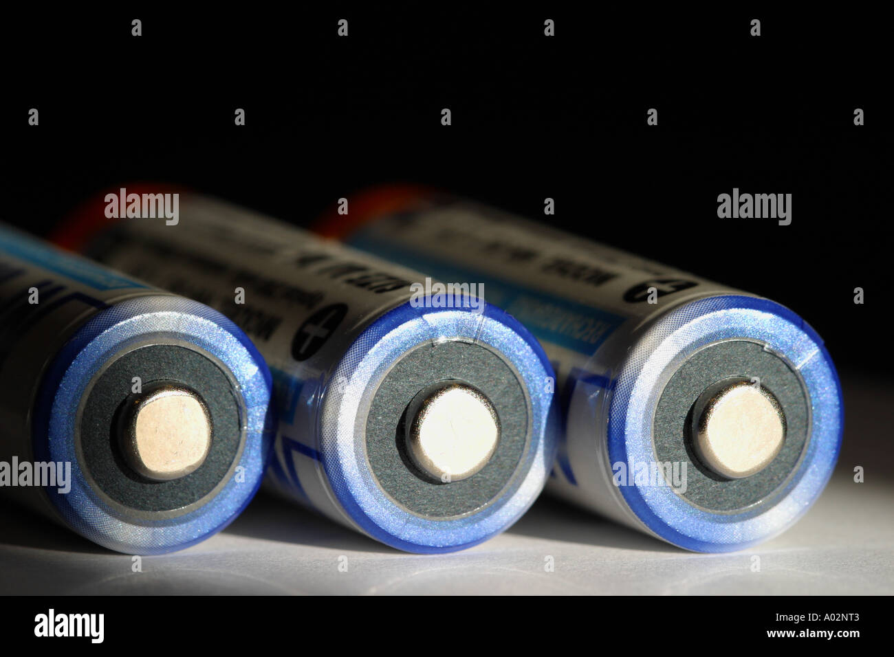 AA size batteries Stock Photo Alamy
