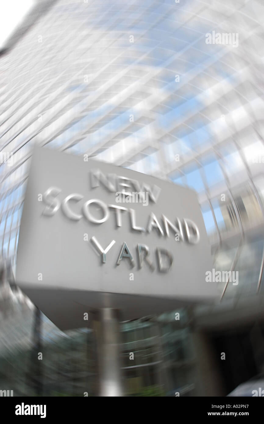 New Scotland Yard London England Stock Photo Alamy