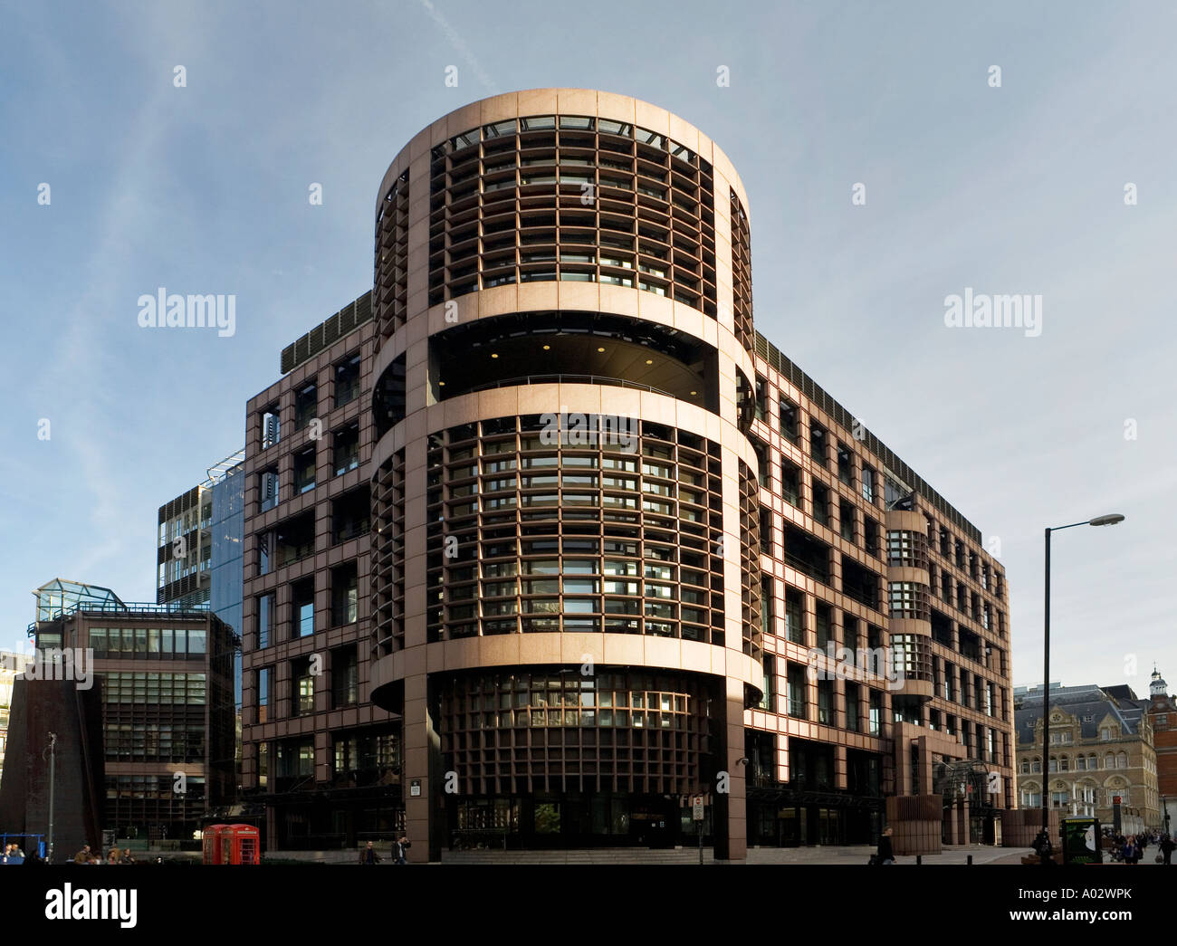 UBS London headquarters at Broadgate complex Liverpool Street Stock Photo