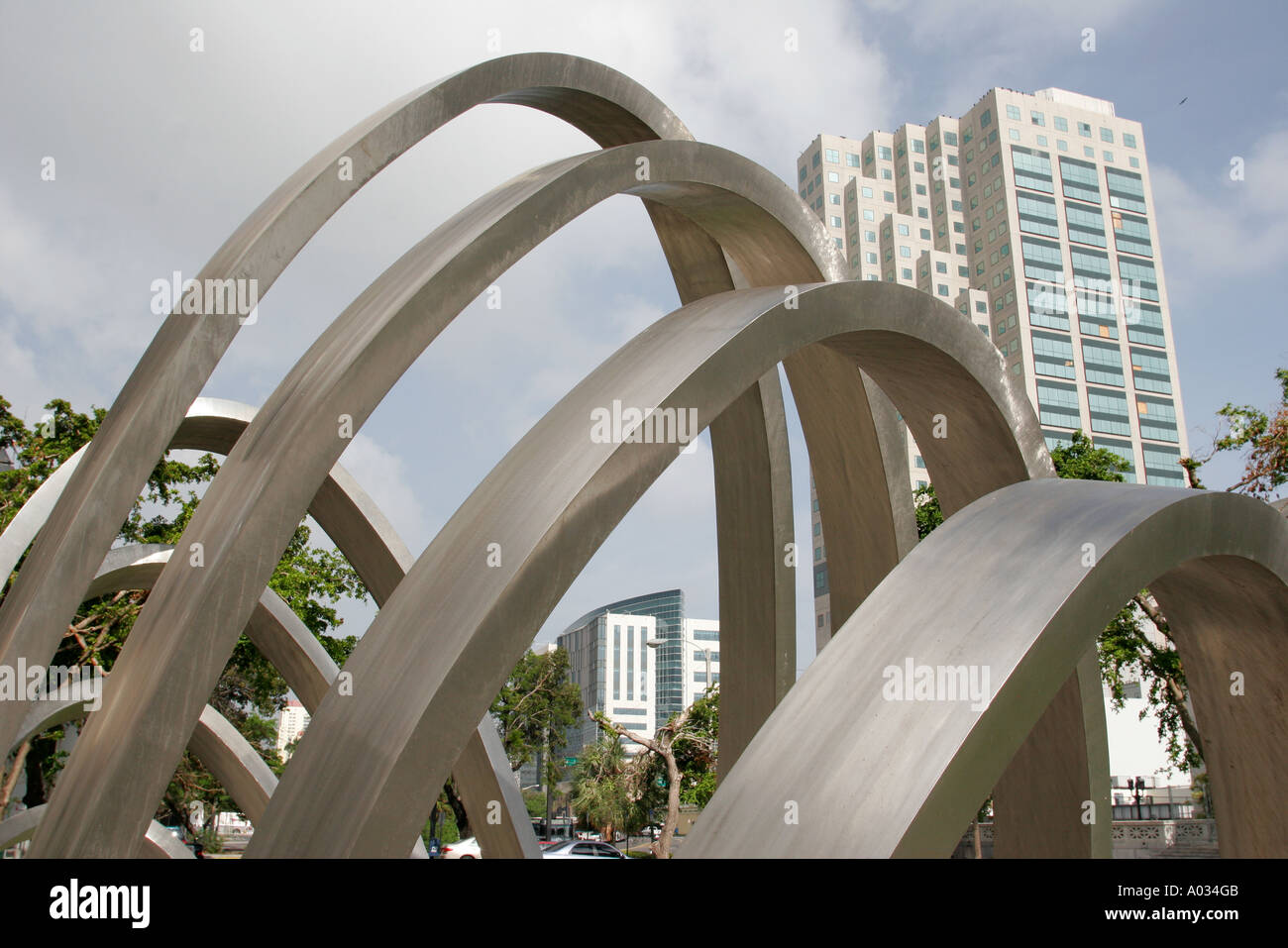 Miami Florida,Government Center,centre,public art artwork,sculpture