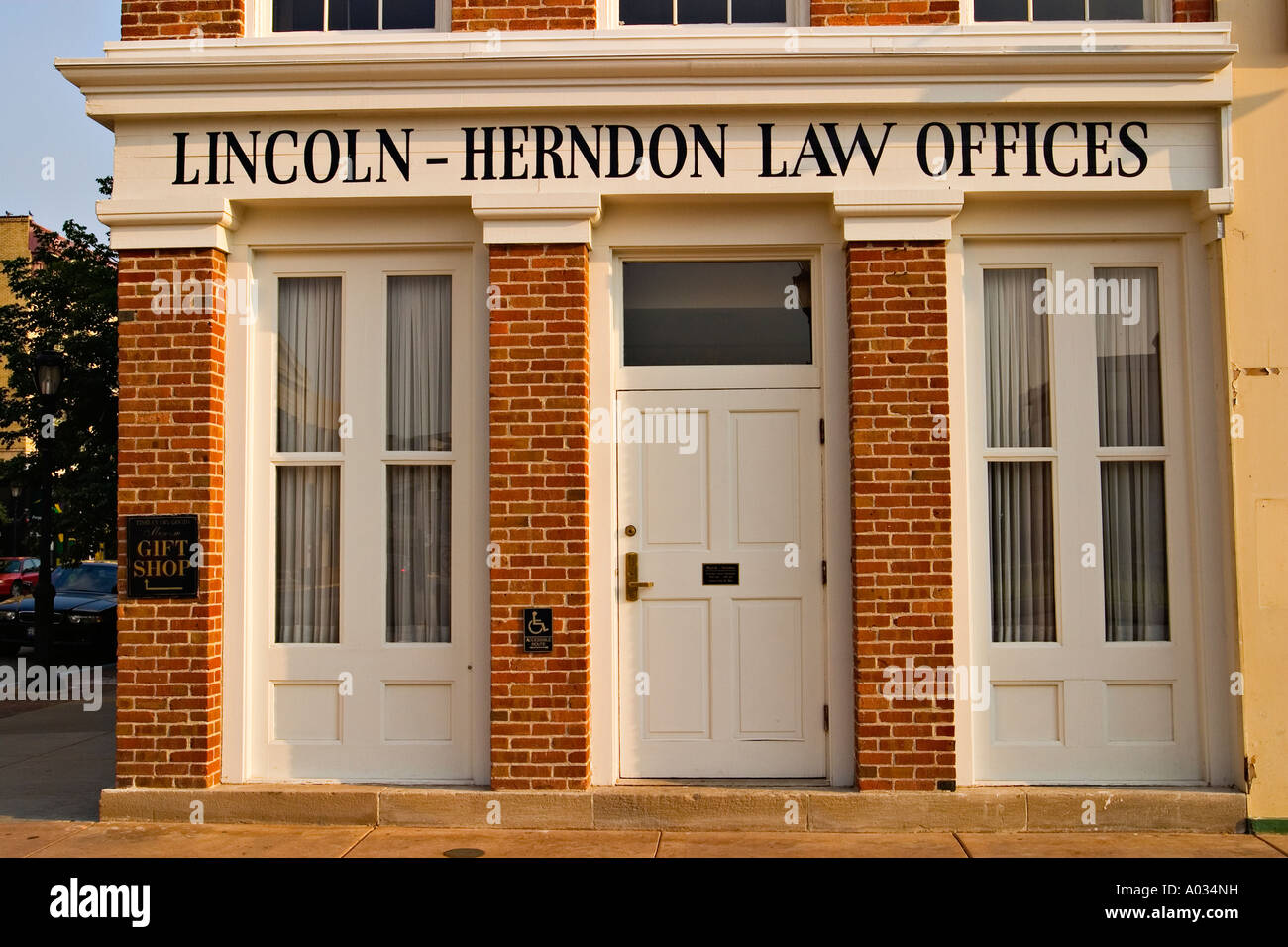 Lincoln herndon law office hires stock photography and images Alamy