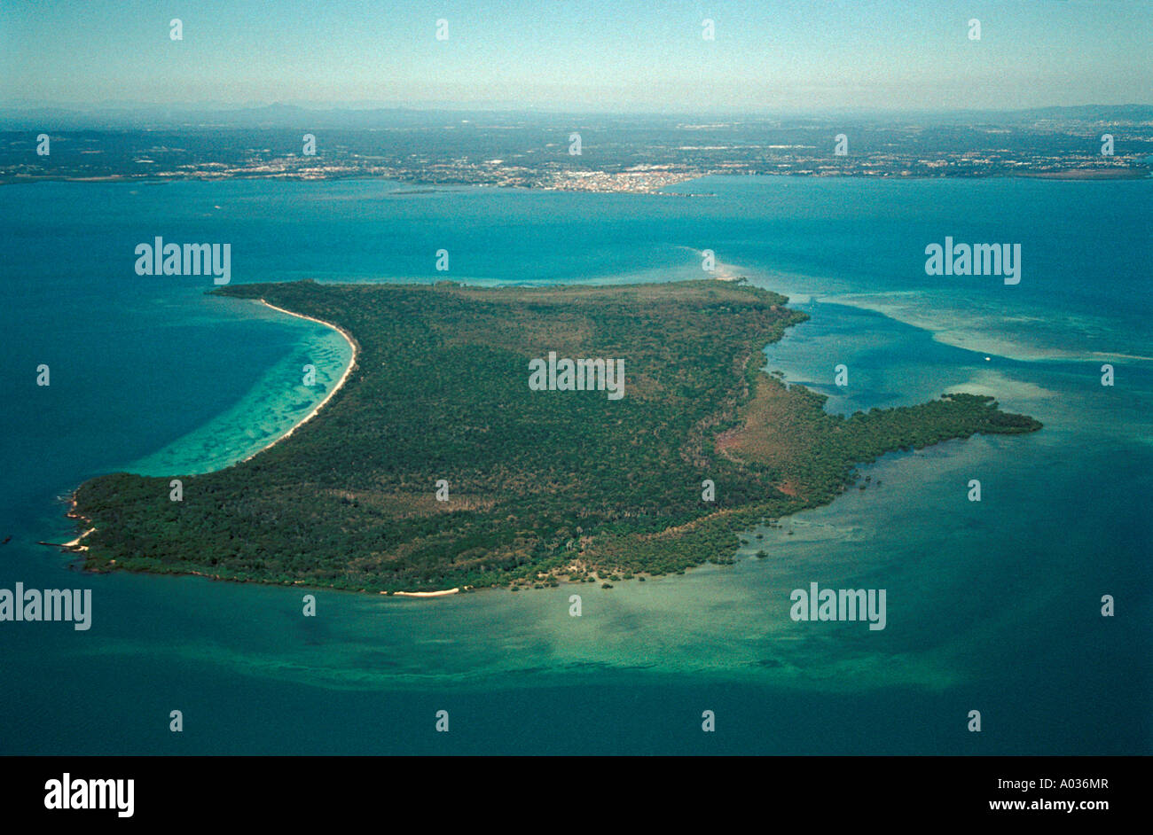 Peel Island, Moreton Bay Stock Photo