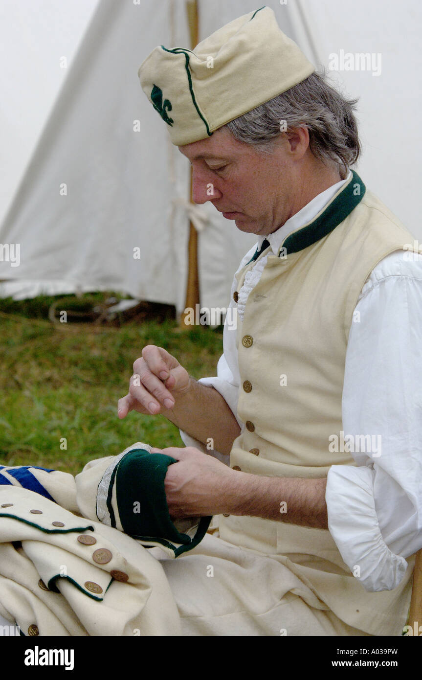 18th century french soldier uniform hi-res stock photography and images ...