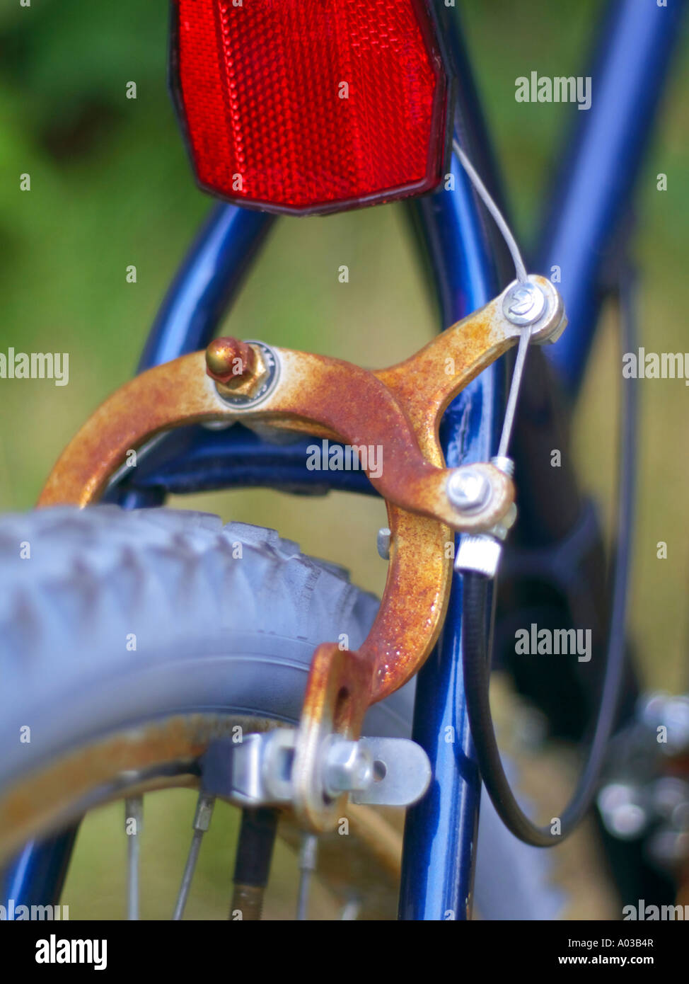 Wide angle rear reflector for vintage road bikes bicycles 