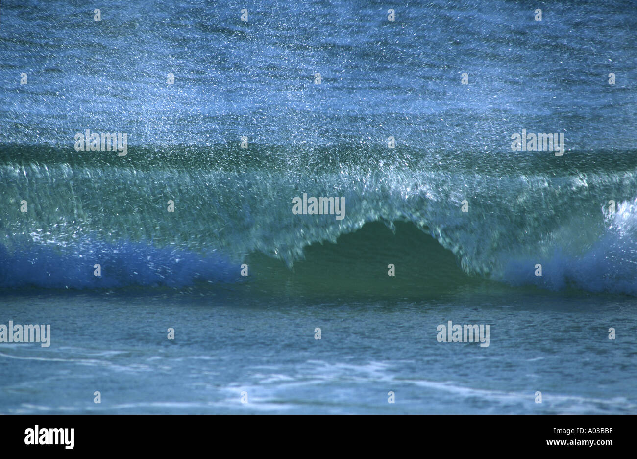 Fire Island Beach, Smith Point County Park Long Island New York State USA Stock Photo