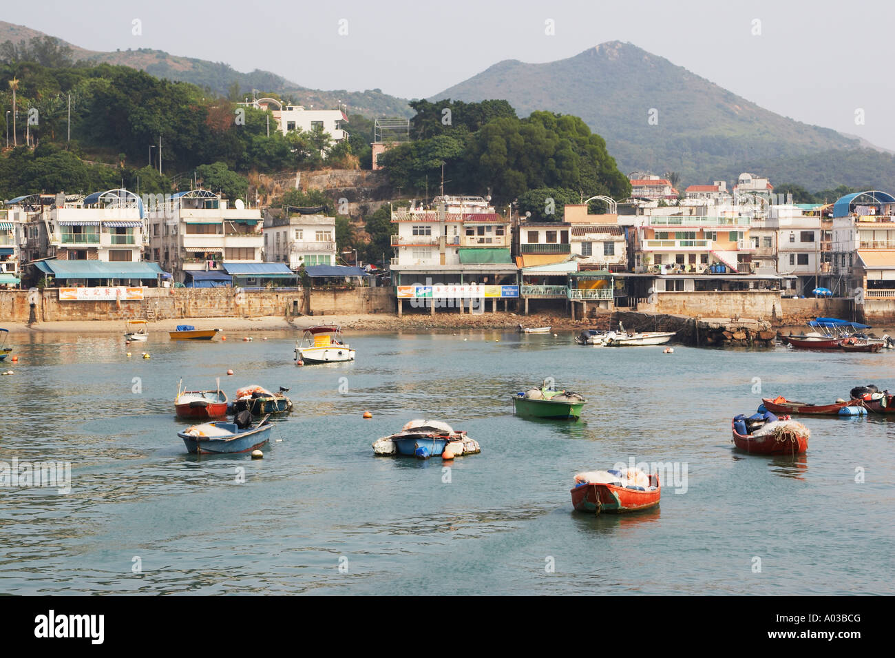 Bay At Lamma Island Stock Photo Alamy