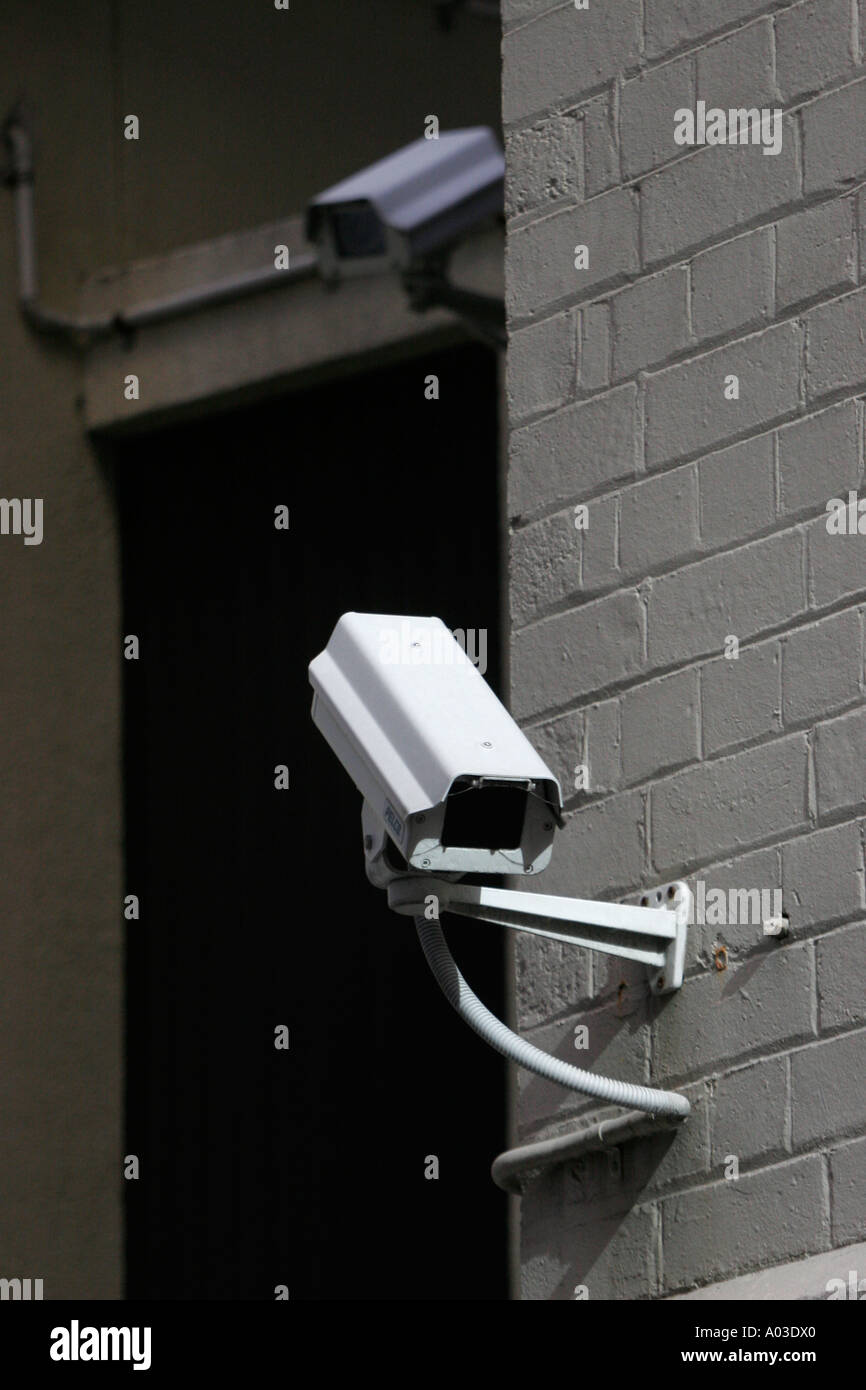 Street security camera in st Sydney Australia Stock Photo Alamy