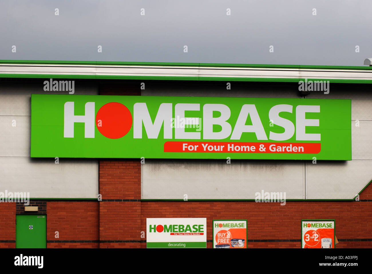 Homebase store, Leamington Spa, Warwickshire, England, UK Stock Photo