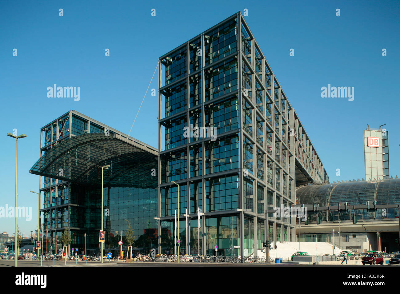 the new main train station in Berlin in Germany Stock Photo - Alamy