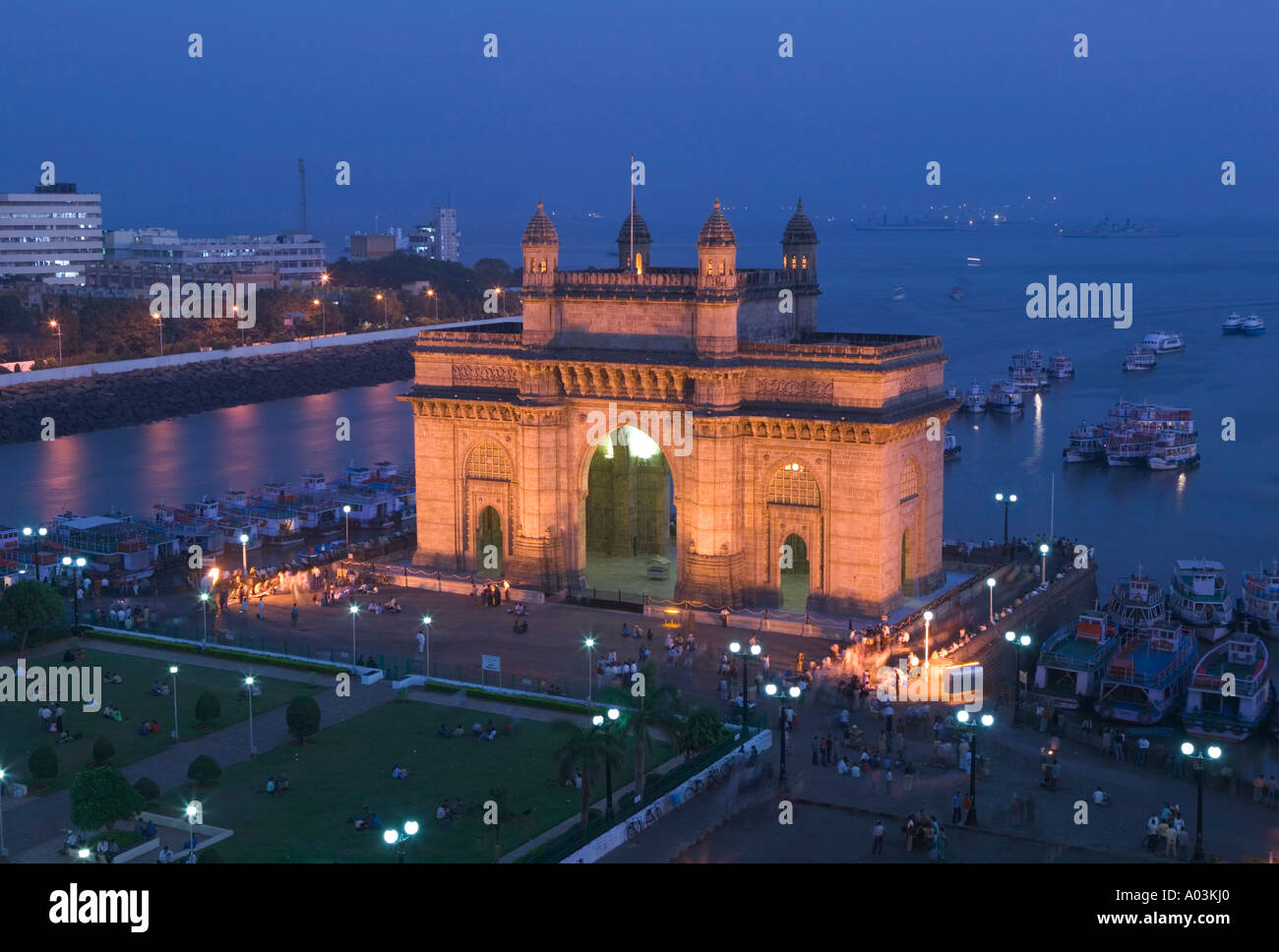 Gateway of India, Mumbai (Bombay), India Stock Photo