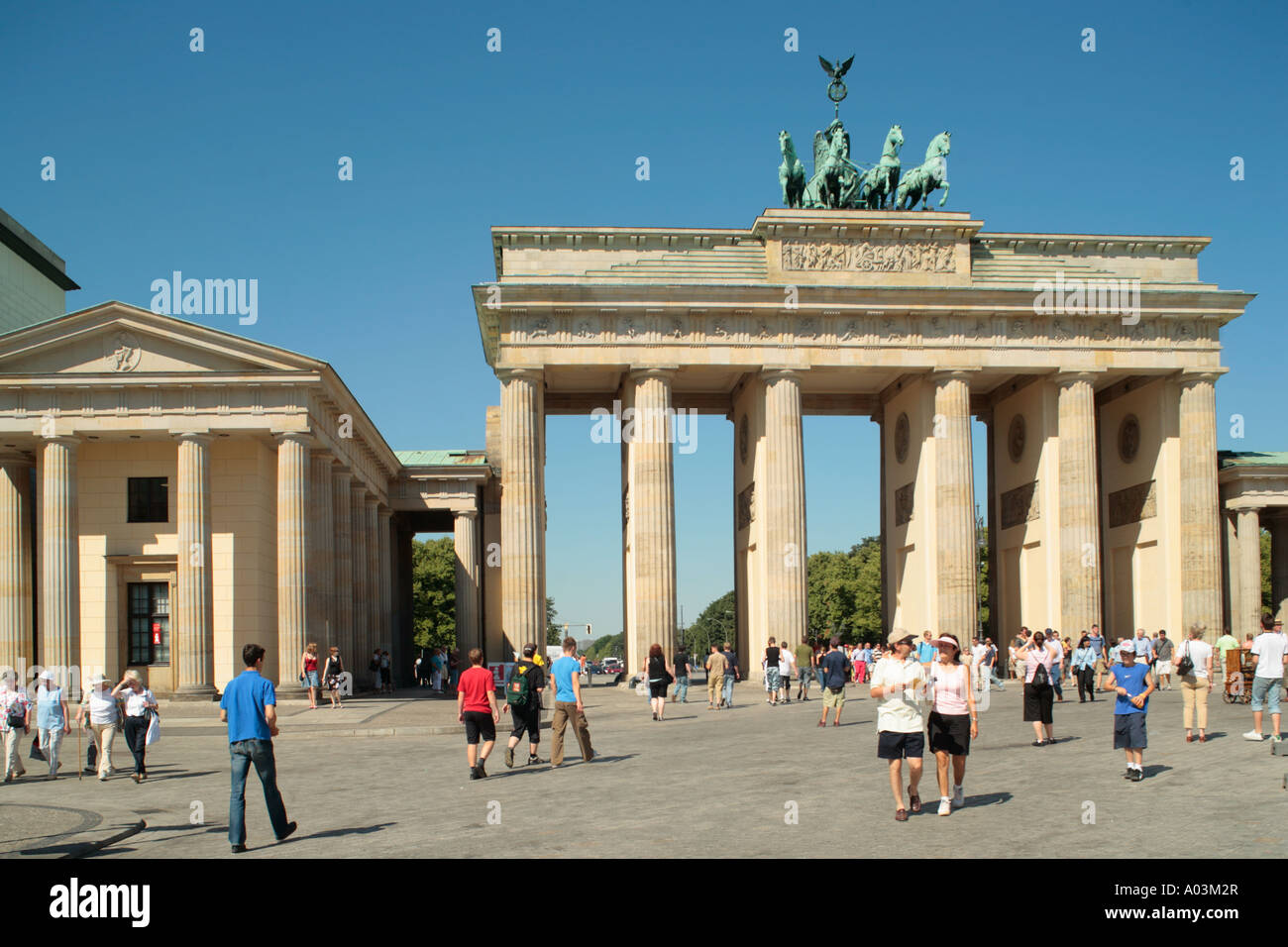 Brandenburg Gate in Berlin in Germany Stock Photo - Alamy