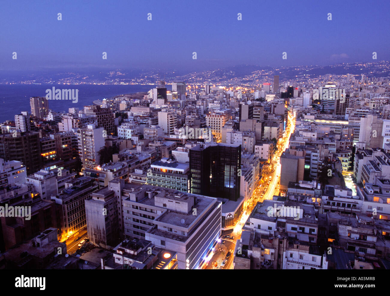 Central District (BCD), Beirut, Lebanon Stock Photo