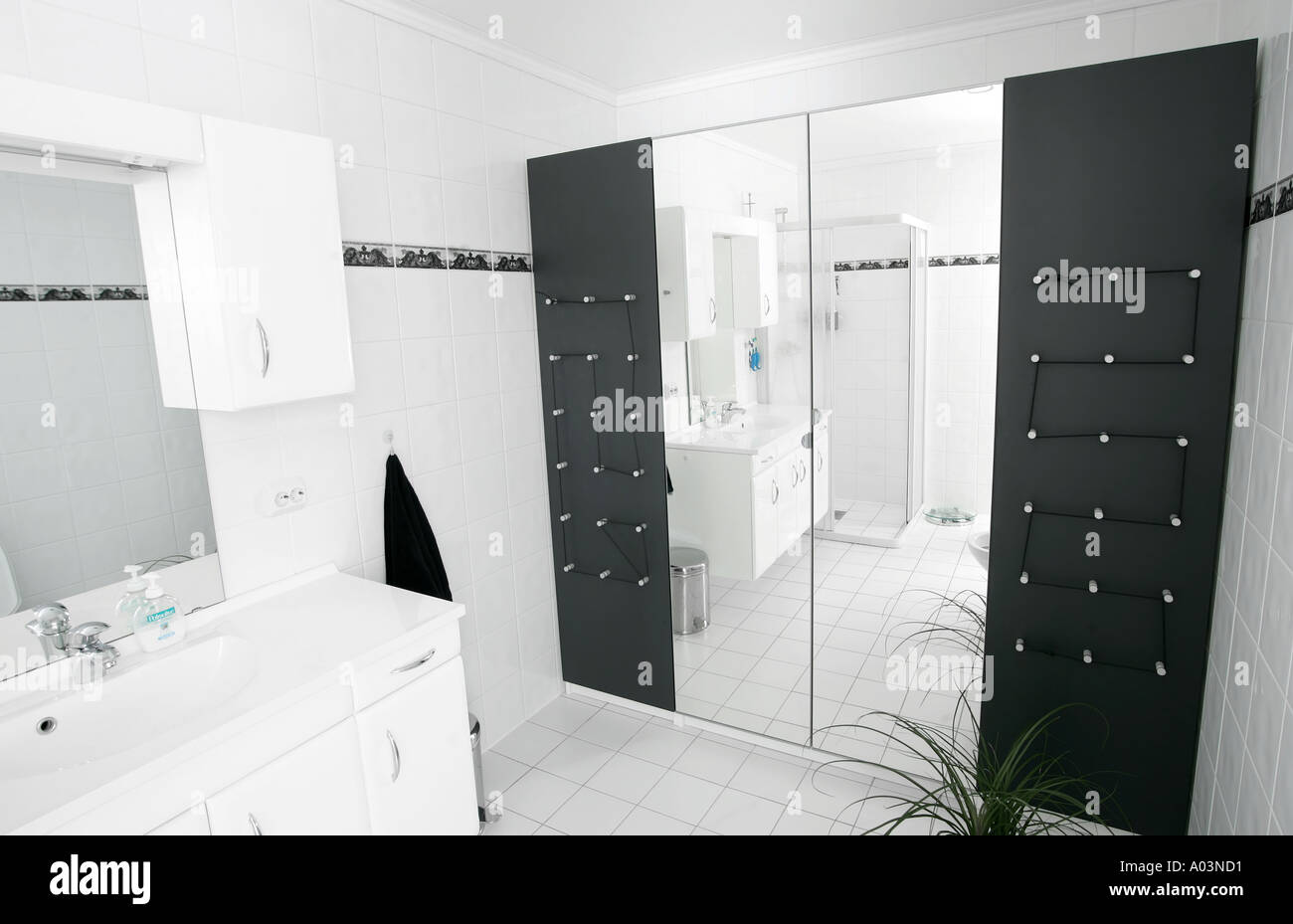 Image showcasing Nordic bathroom hi-res stock photography and images - Alamy