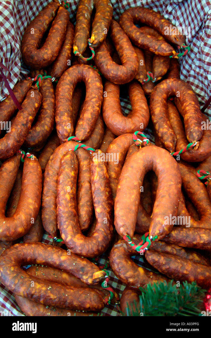 beef pork German sausage preserve carnivore salami butcher meat piece