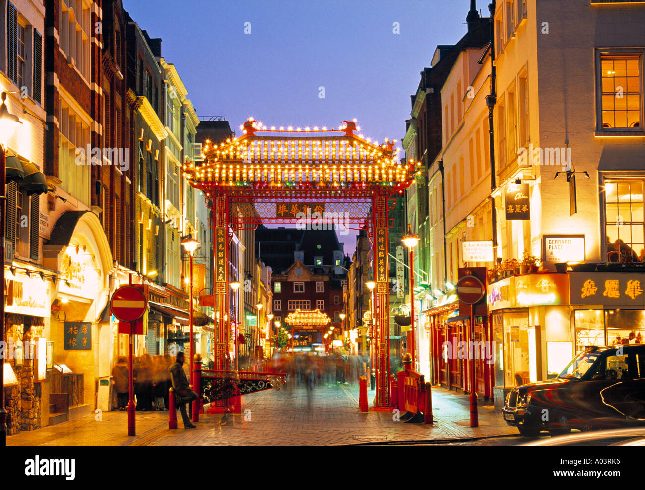 China Town, London, England Stock Photo Alamy