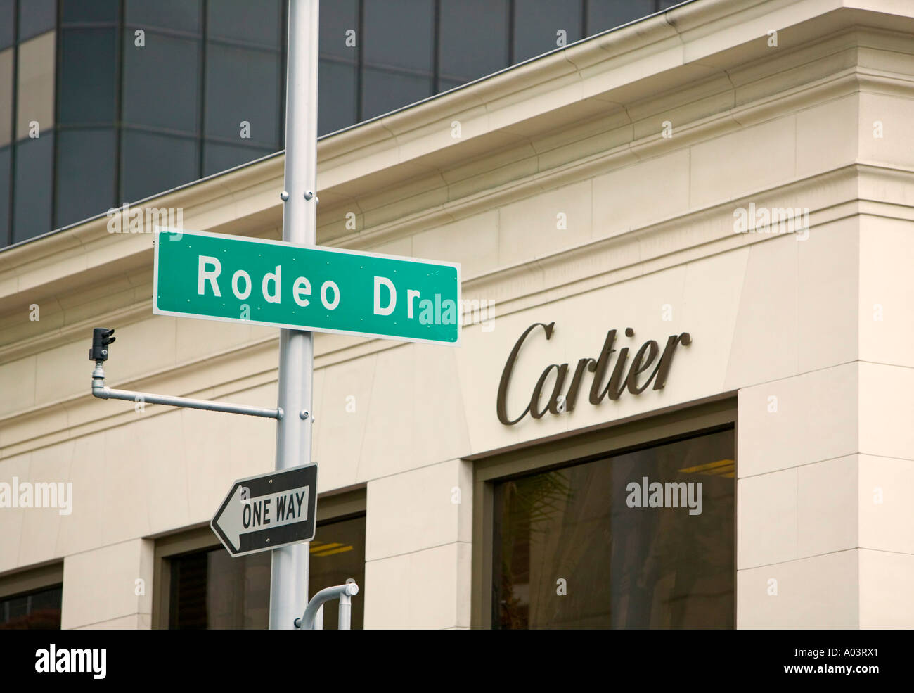 Rodeo Drive Sign \u0026 Cartier Store 