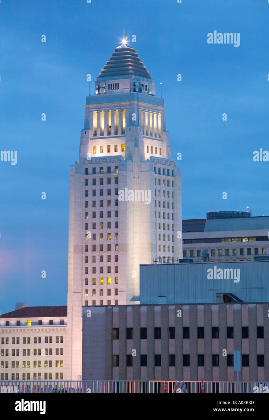 Los Angeles City Hall, Los Angeles, California, USA Stock Photo