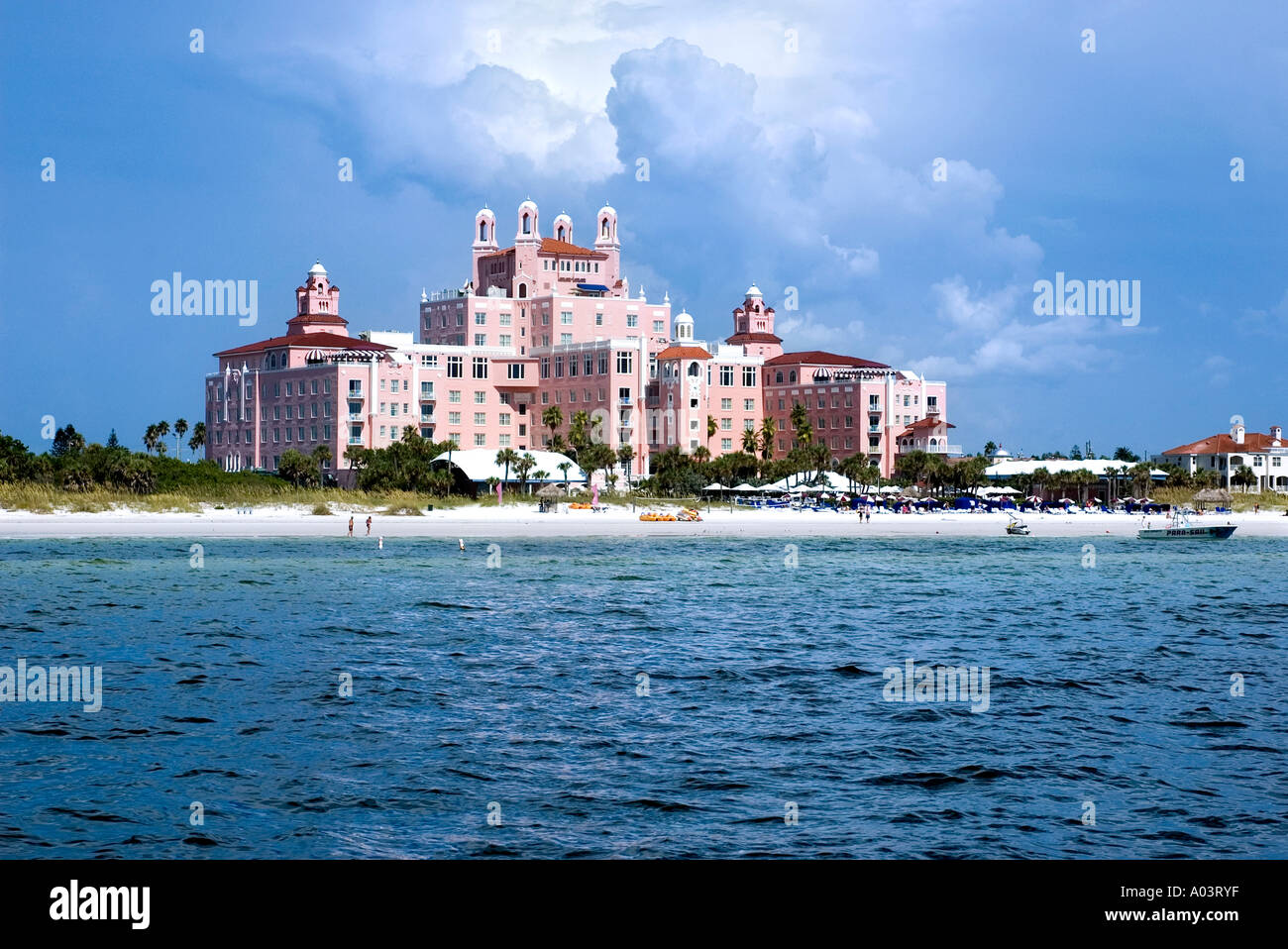 Don Cesar Hotel, St. Petersburg, Tampa Bay, Florida, USA Stock Photo