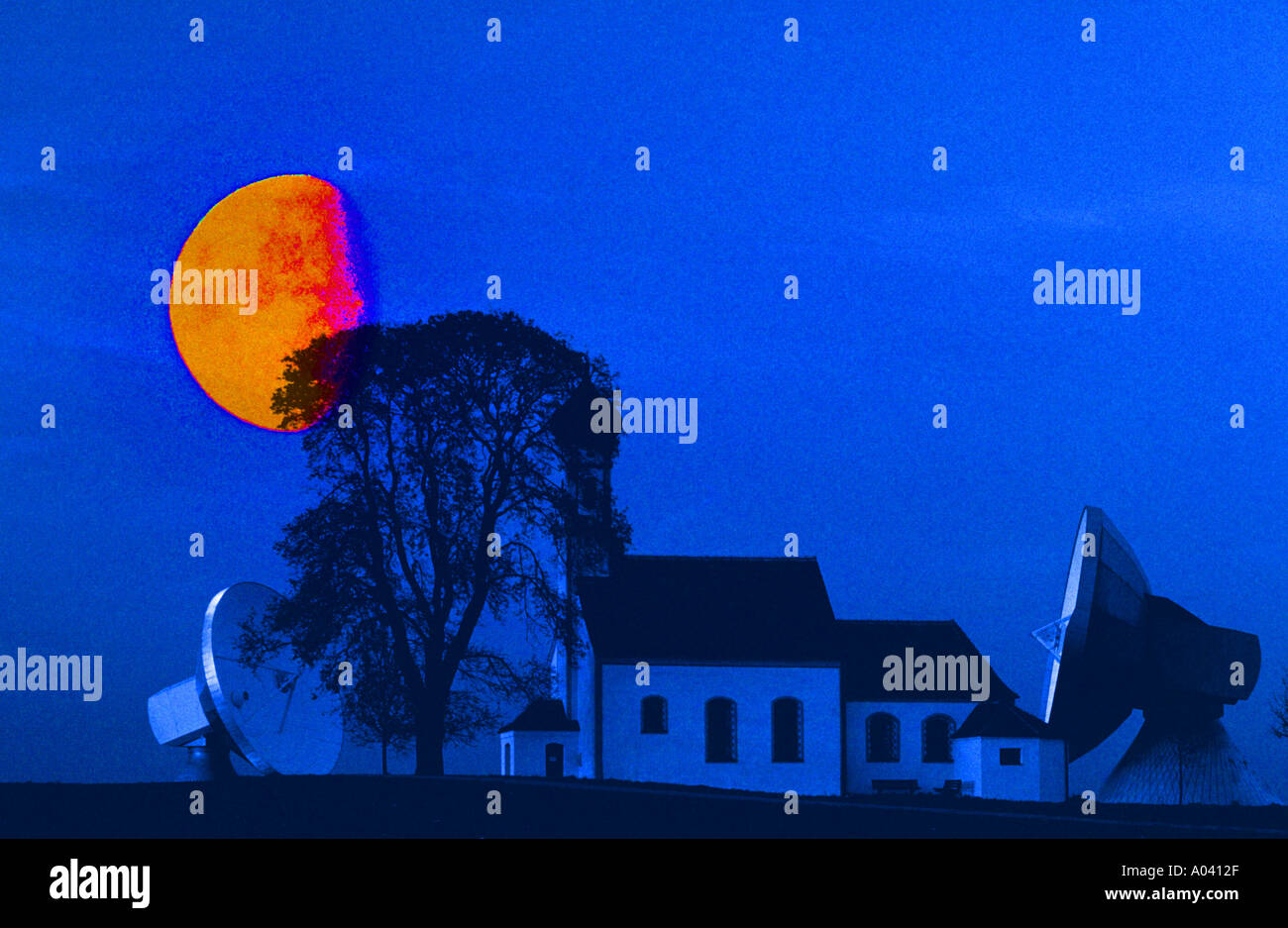 germany bavaria raisting radio station Stock Photo Alamy