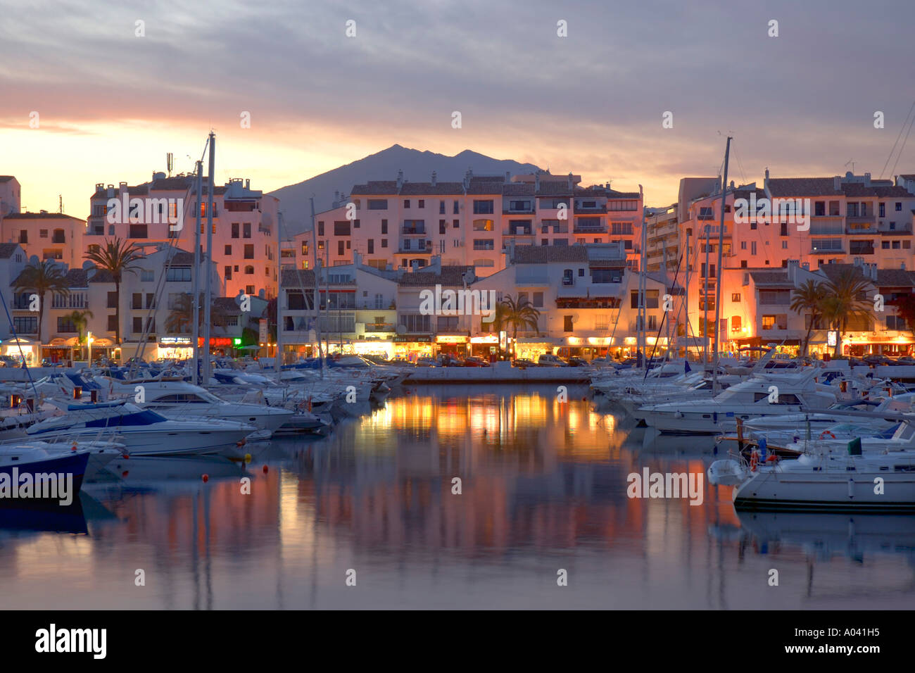 Puerto Banus Marina, Marbella, Malaga Province, Andalucia, Spain Stock  Photo - Alamy