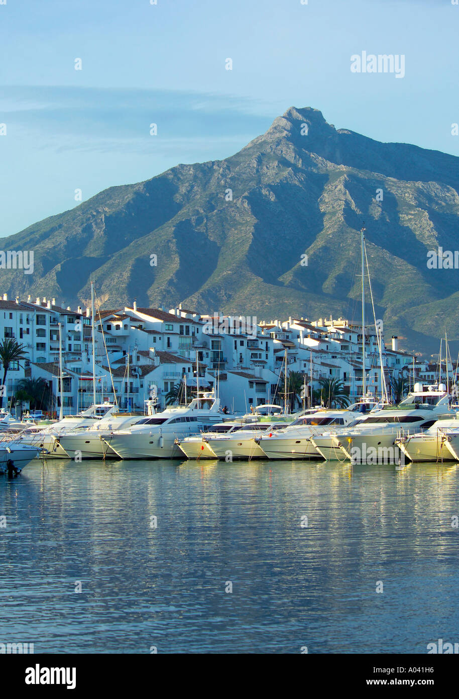 Puerto Banus Marina At Night Marbella Spain Stock Photo - Download Image  Now - Marbella, Night, Málaga Province - iStock