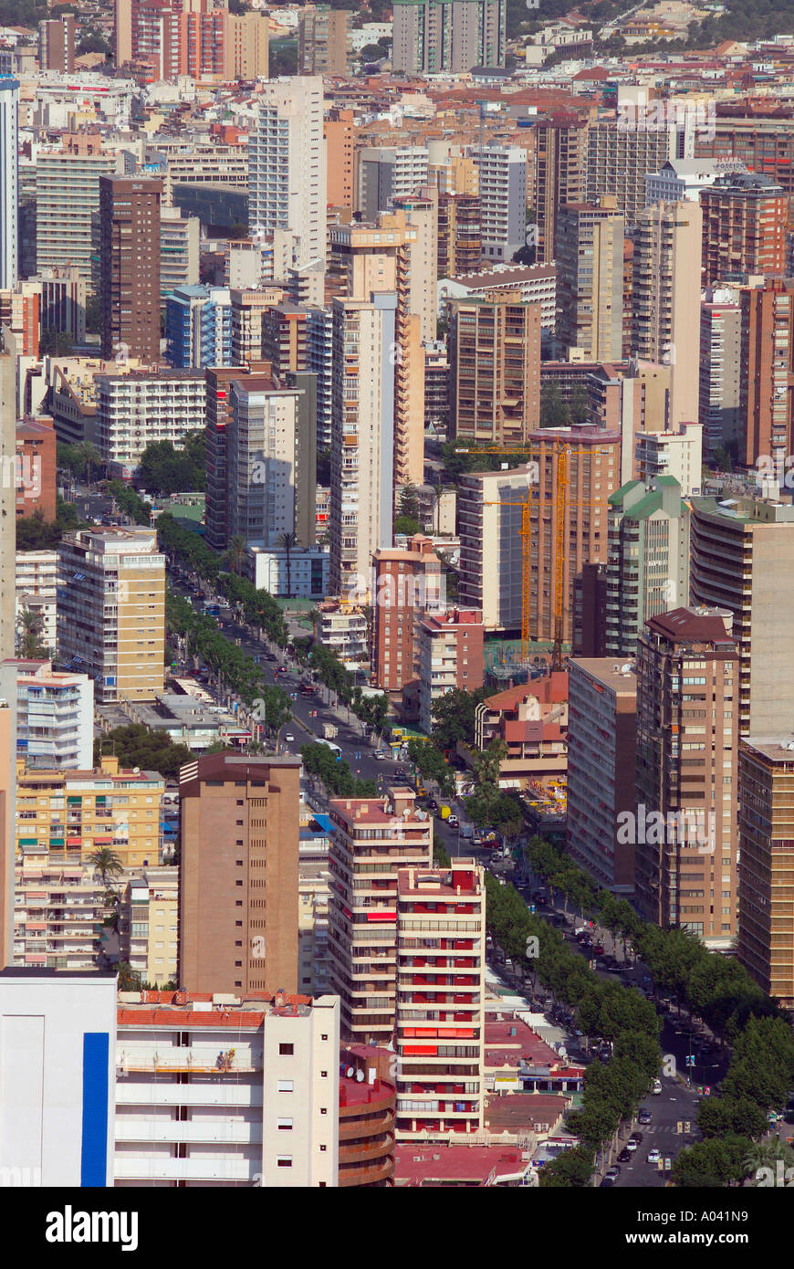 Benidorm, Costa Blanca, Spain Stock Photo