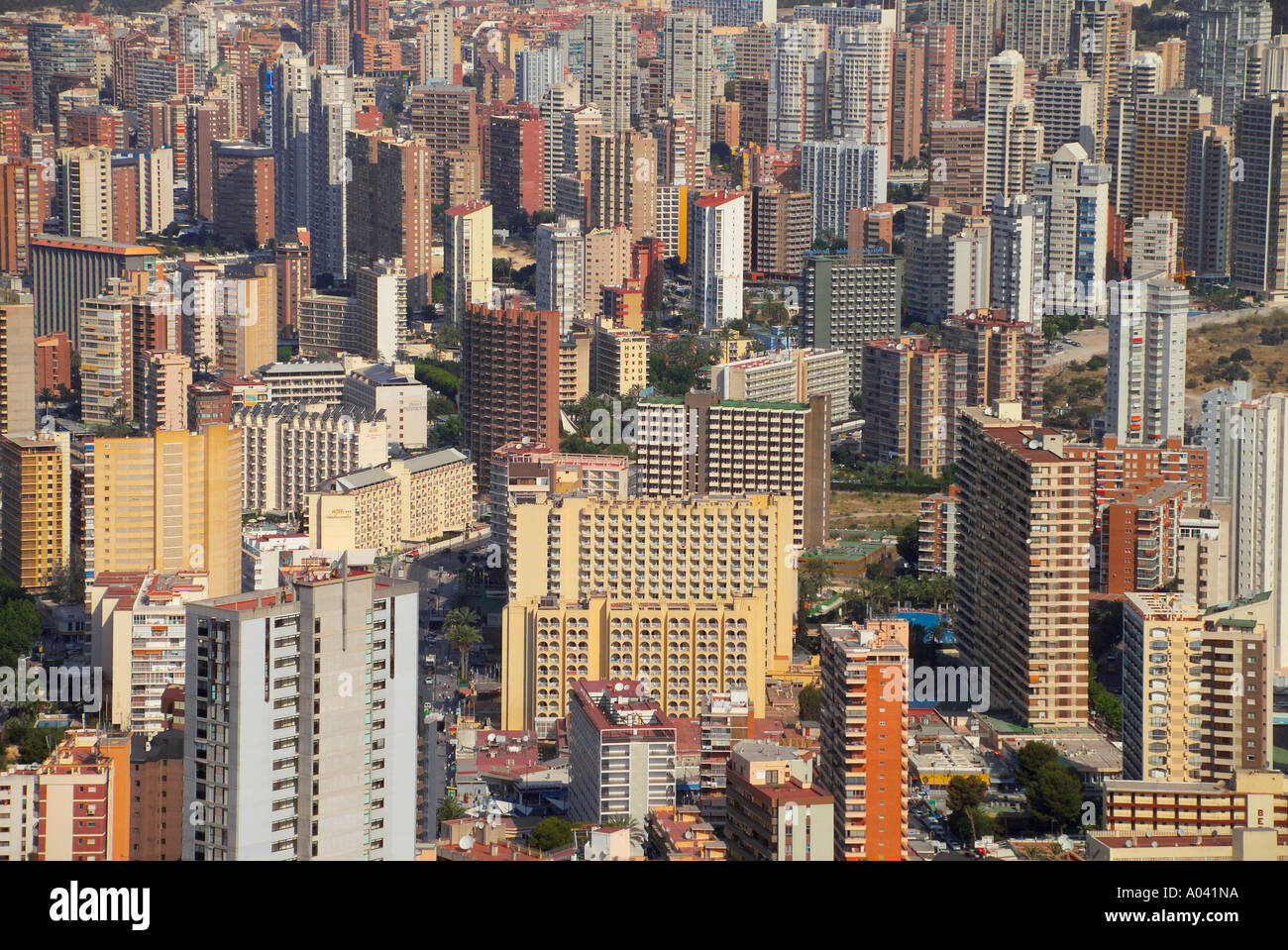 Benidorm, Costa Blanca, Spain Stock Photo