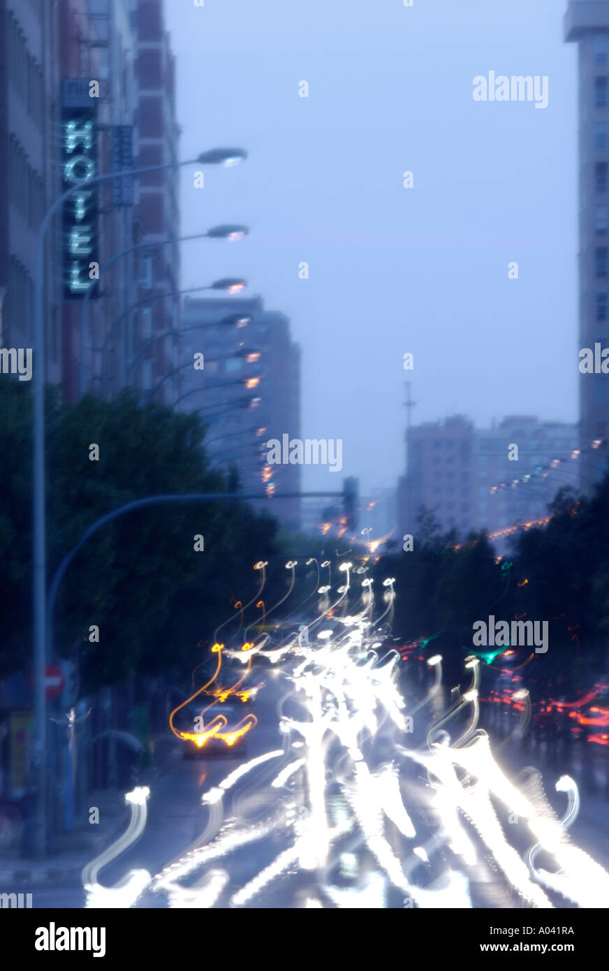 Valencia City, Valencia Region, Spain Stock Photo