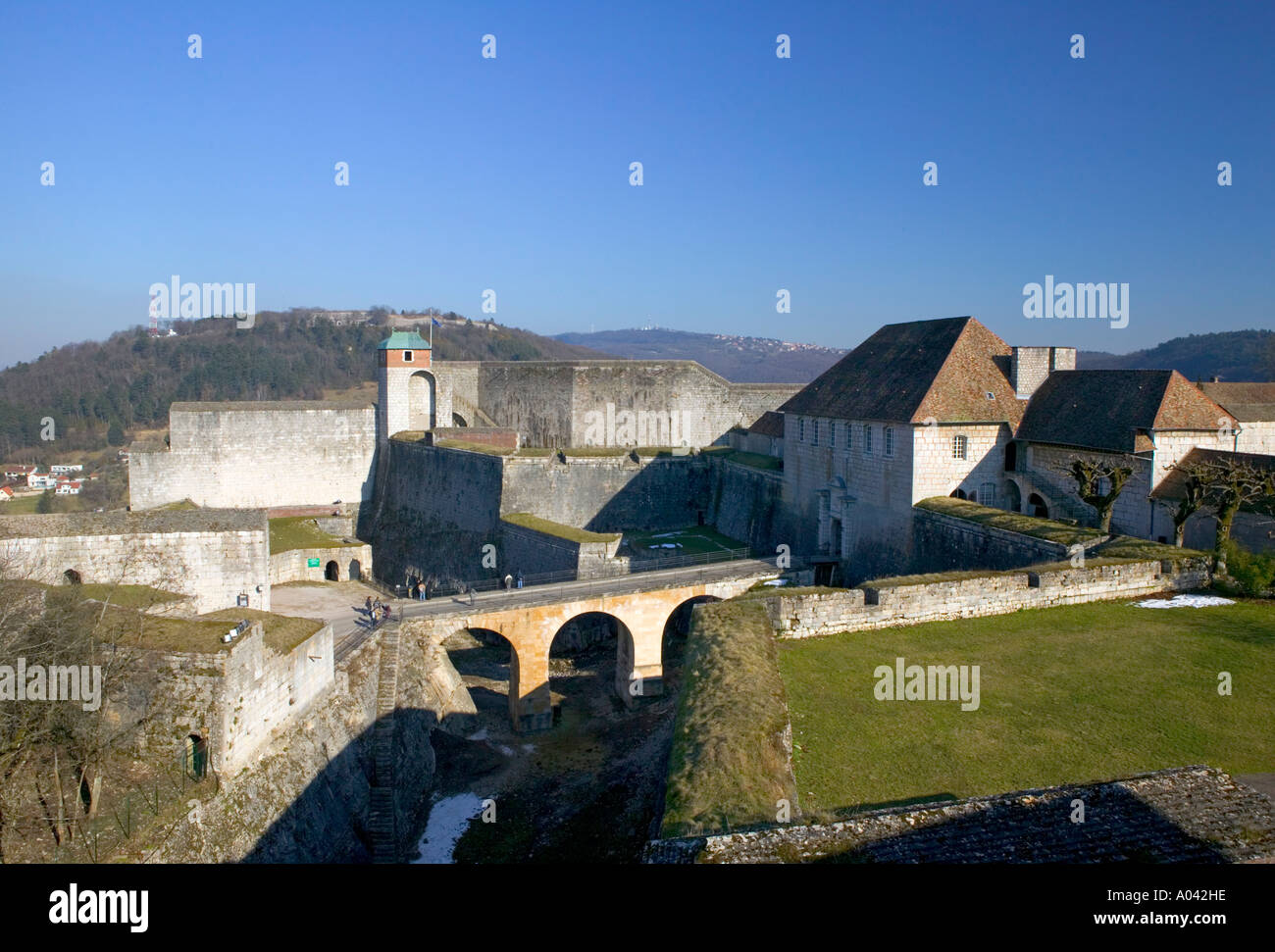 Bescancon Citadelle, Besancon, Jura, France Stock Photo