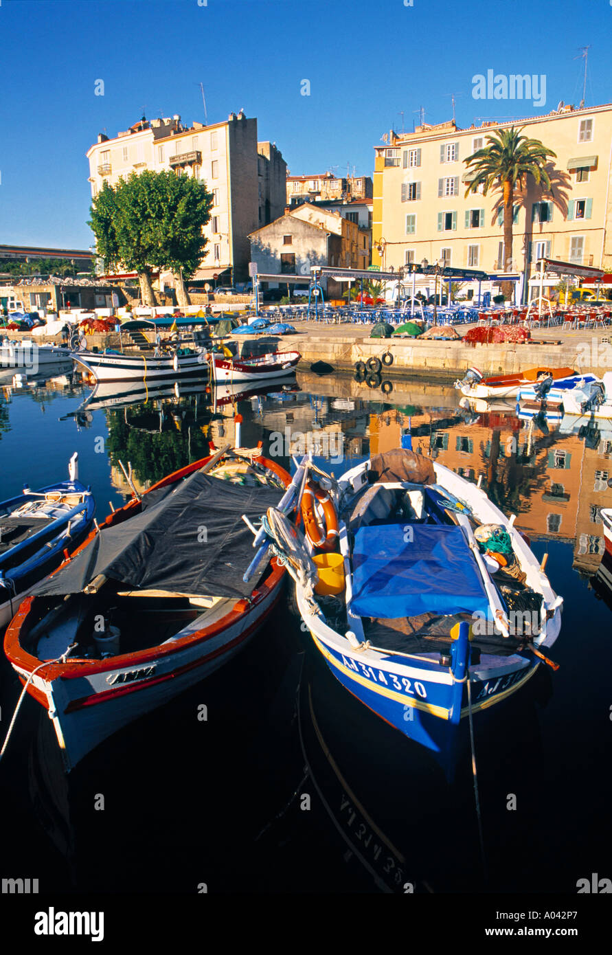 Tino Rossi Harbour, Ajaccio, Corsica, France Stock Photo - Alamy