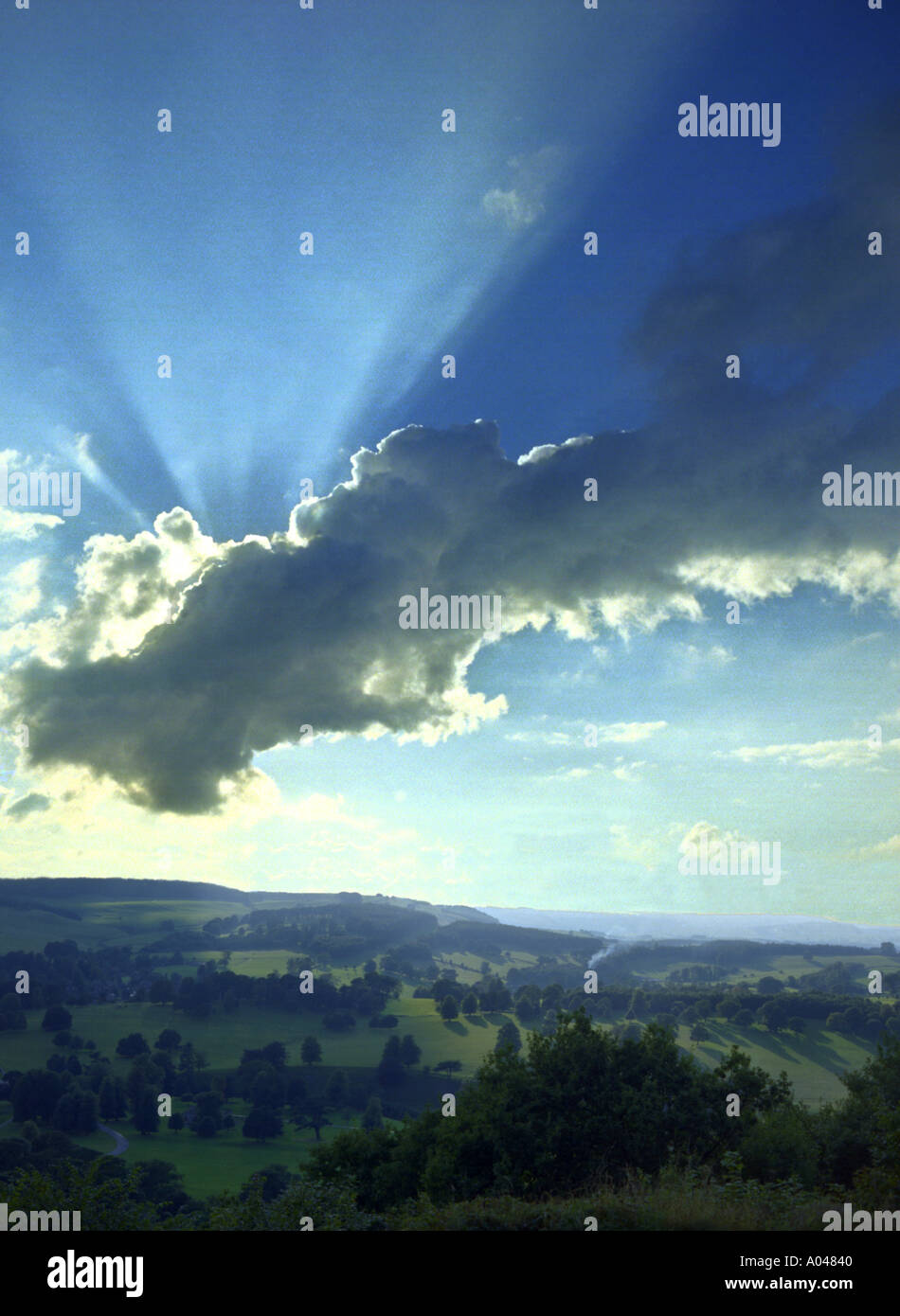 Dramatic sky sun rays walk hi-res stock photography and images - Alamy