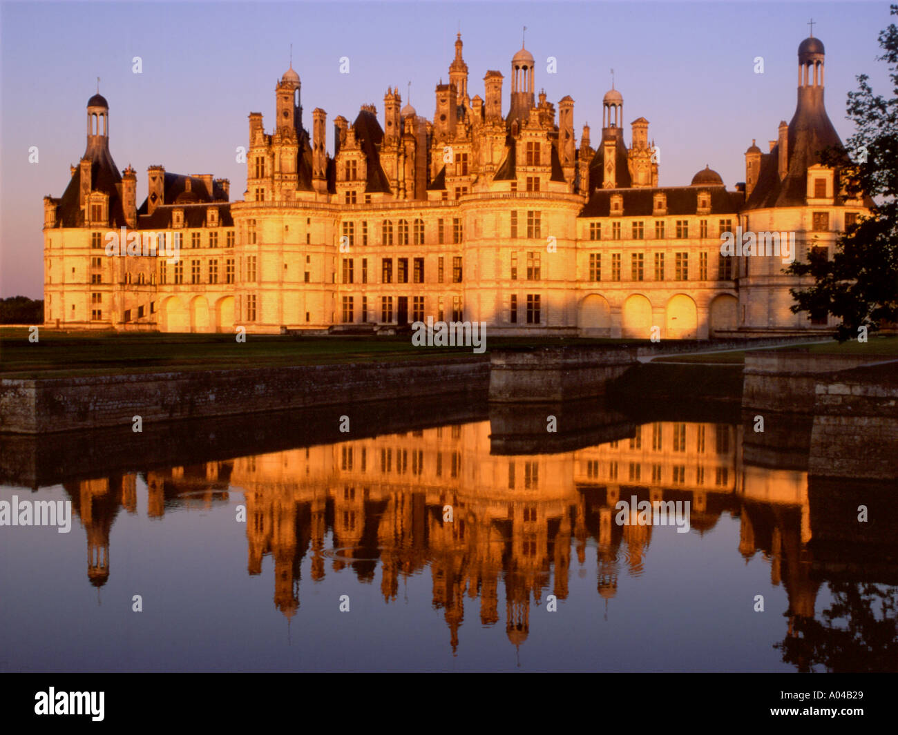 France Chambord chateau Stock Photo Alamy