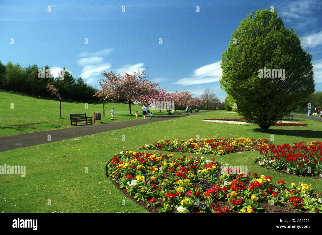 Bellahouston Park Glasgow Scotland Stock Photo Alamy