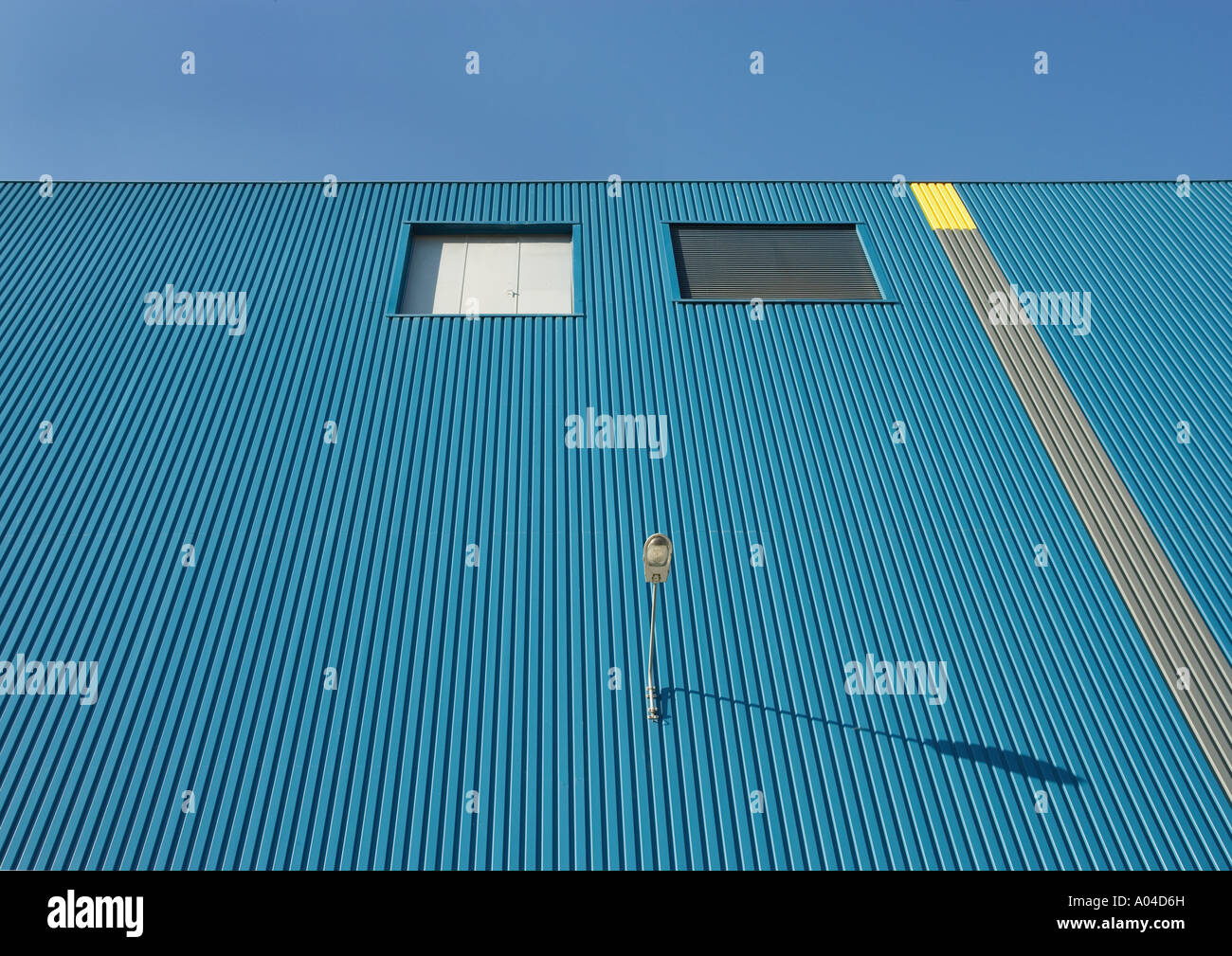 Warehouse, low angle view Stock Photo