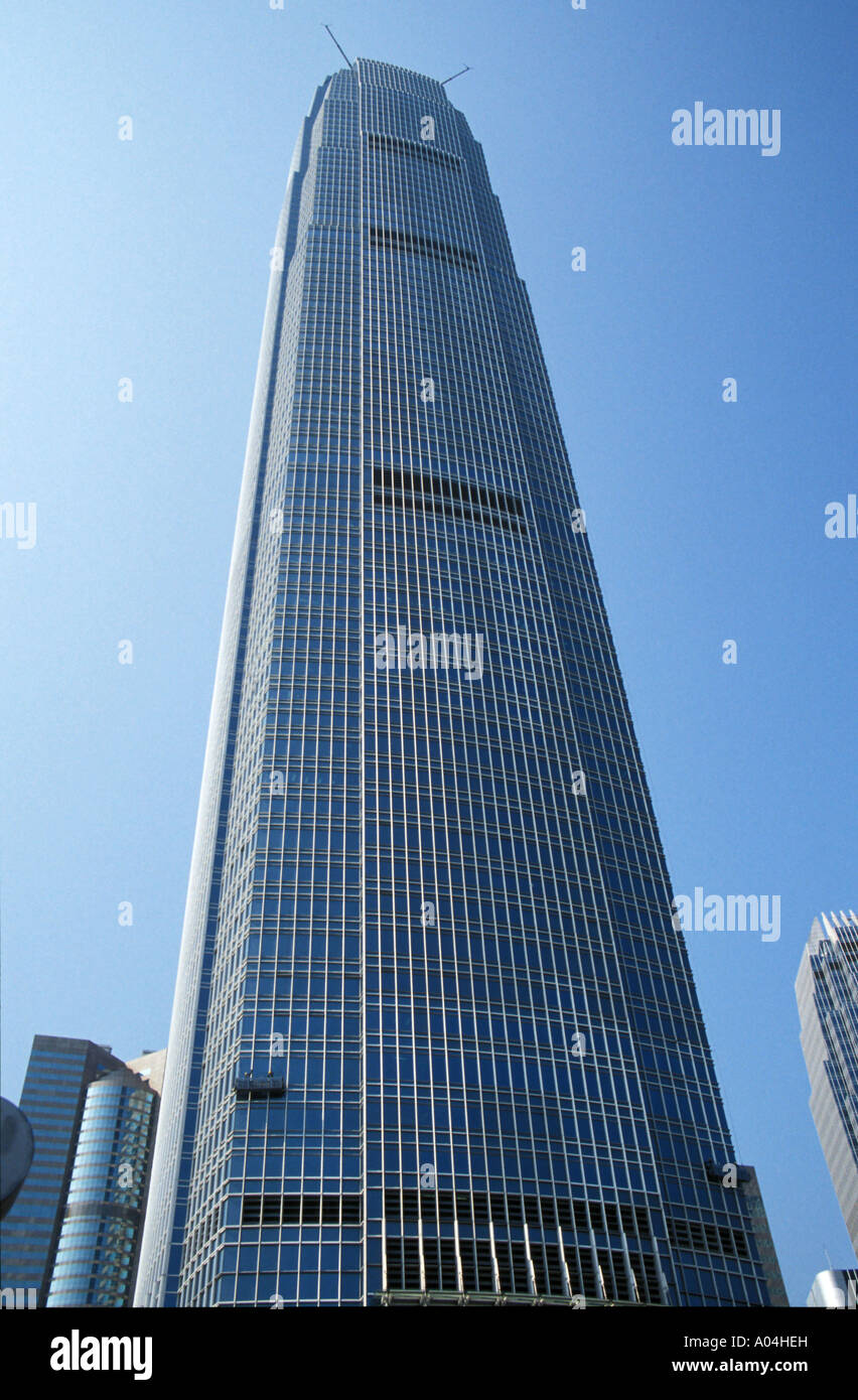 IFC2 Tower Hong Kong Island Stock Photo