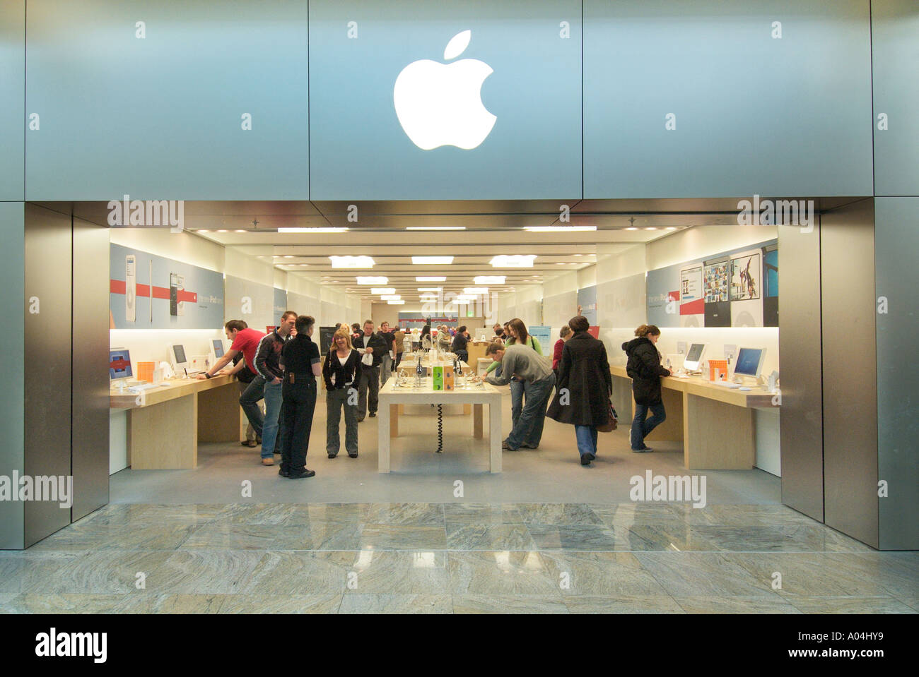Apple Shop store Trafford centre UK United Kingdom England Europe GB