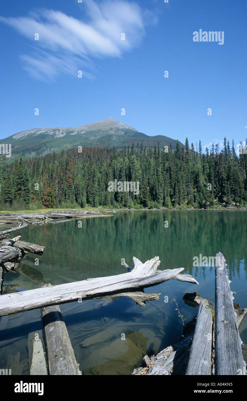Ghost Lake Recreation Site Cariboo Mountains Provincial Park British